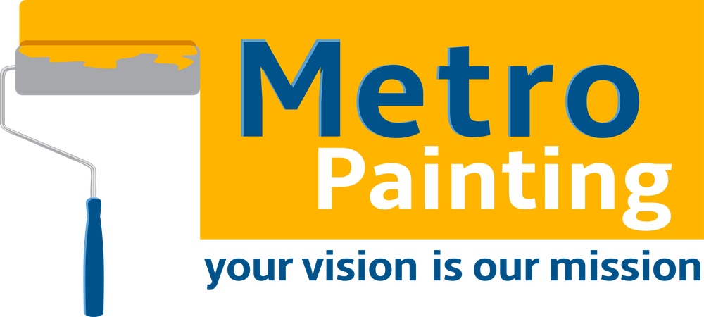 Metro Painting logo: your vision is our mission